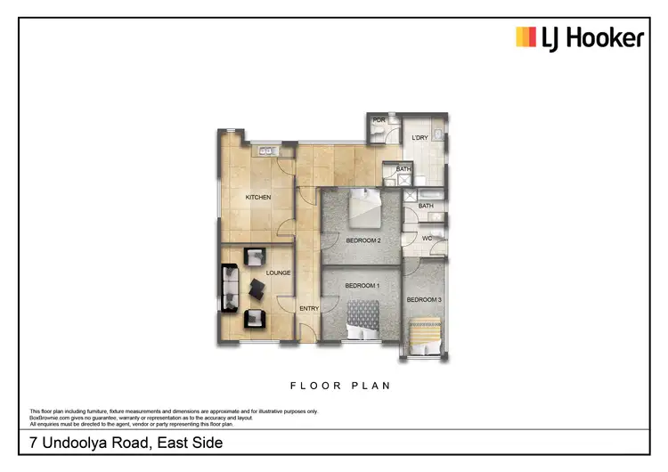 Floorplan of Homely house listing, 7 Undoolya Road, East Side NT 870