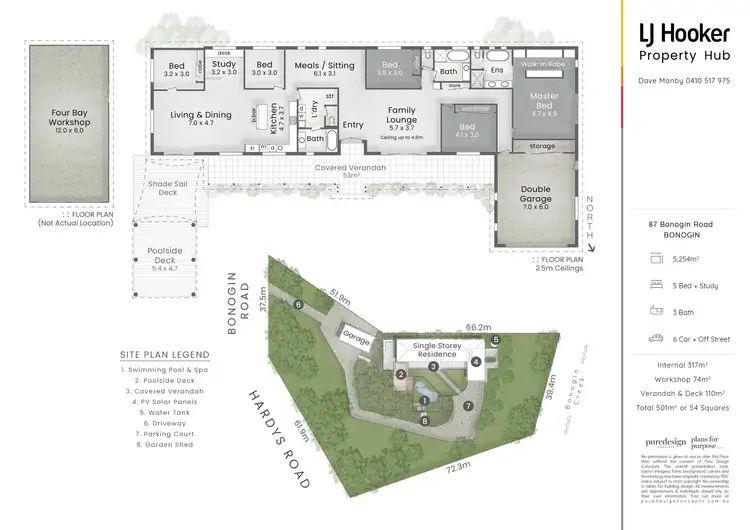 Floorplan of Homely house listing, 87 Bonogin Road, Bonogin QLD 4213
