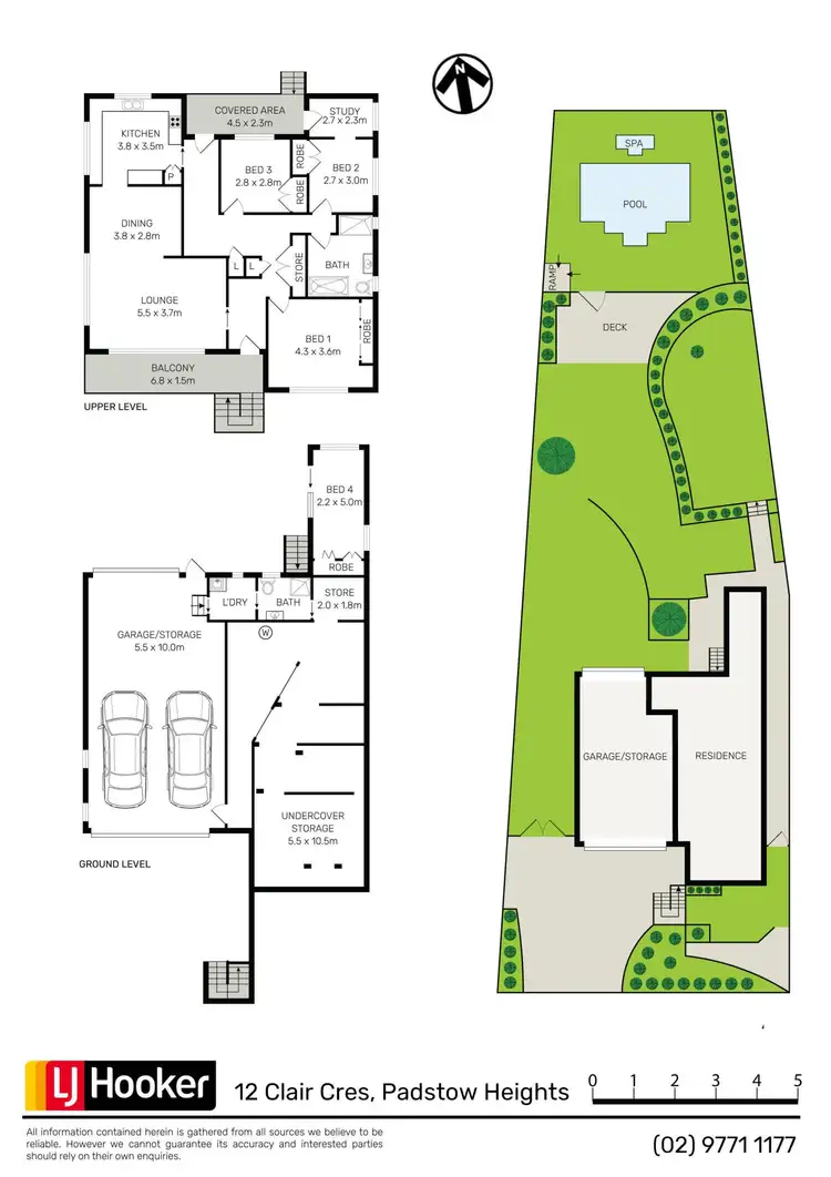 Floorplan of Homely house listing, 12 Clair Crescent, Padstow Heights NSW 2211