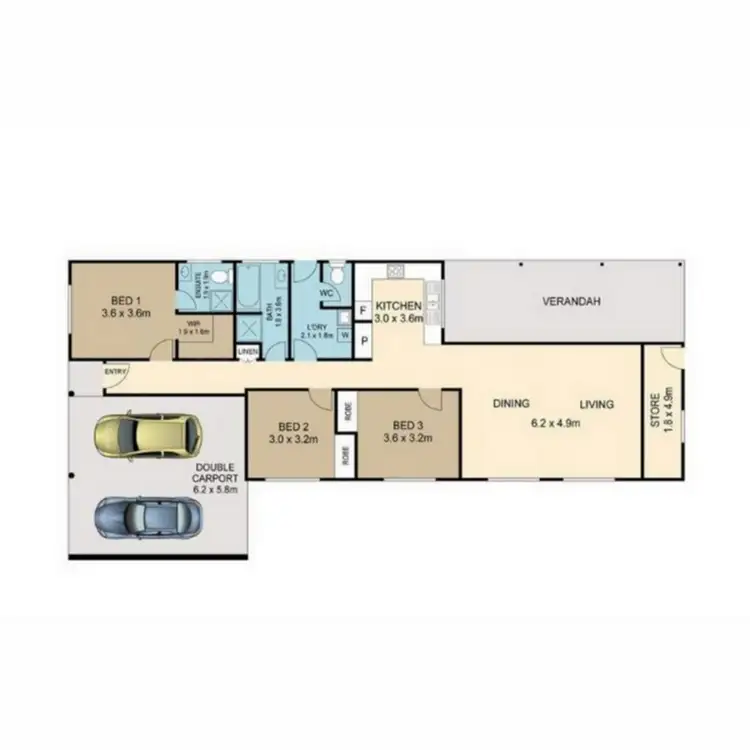 Floorplan of Homely house listing, 5 Sorrento Close, Durack NT 830