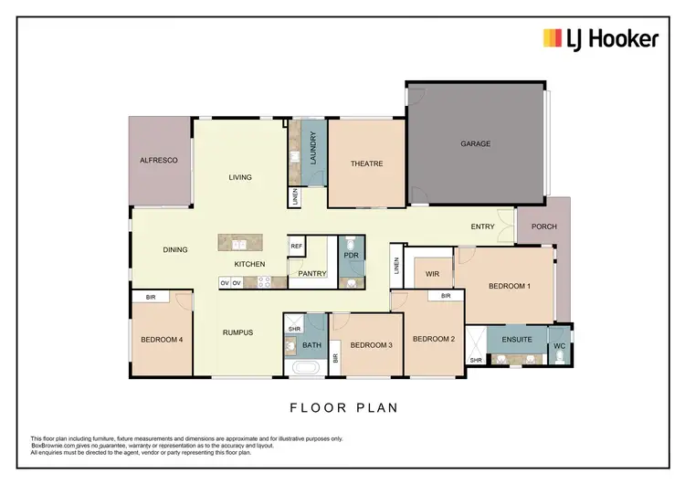 Floorplan of Homely house listing, 12 Knightsbridge Drive, Epping VIC 3076