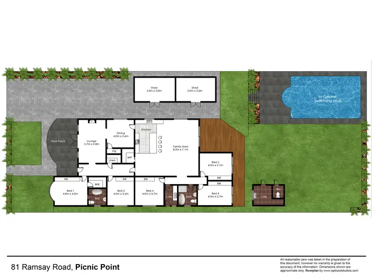Floorplan of Homely house listing, 81 Ramsay Road, Picnic Point NSW 2213