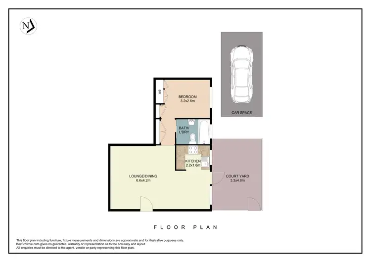 Floorplan of Homely apartment listing, 8/60 Epping Road, Lane Cove NSW 2066