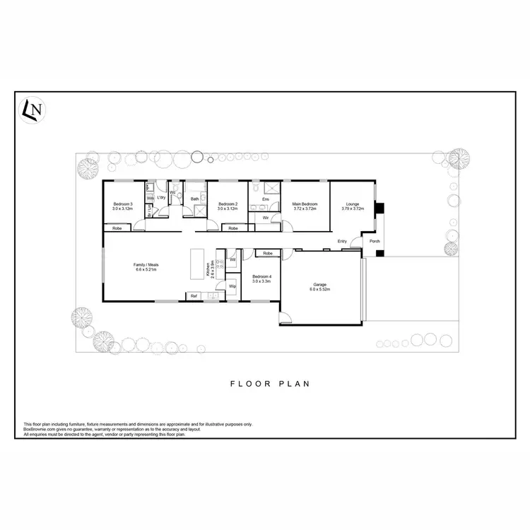 Floorplan of Homely house listing, 5 Hillcrest Parade, Tarneit VIC 3029