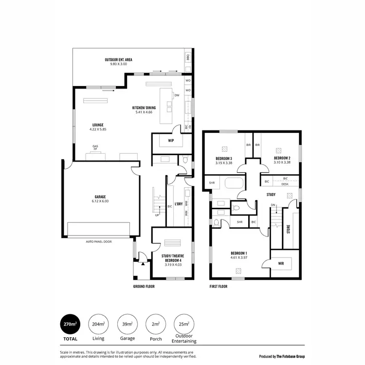 Floorplan of Homely house listing, 19 West Terrace, Highgate SA 5063