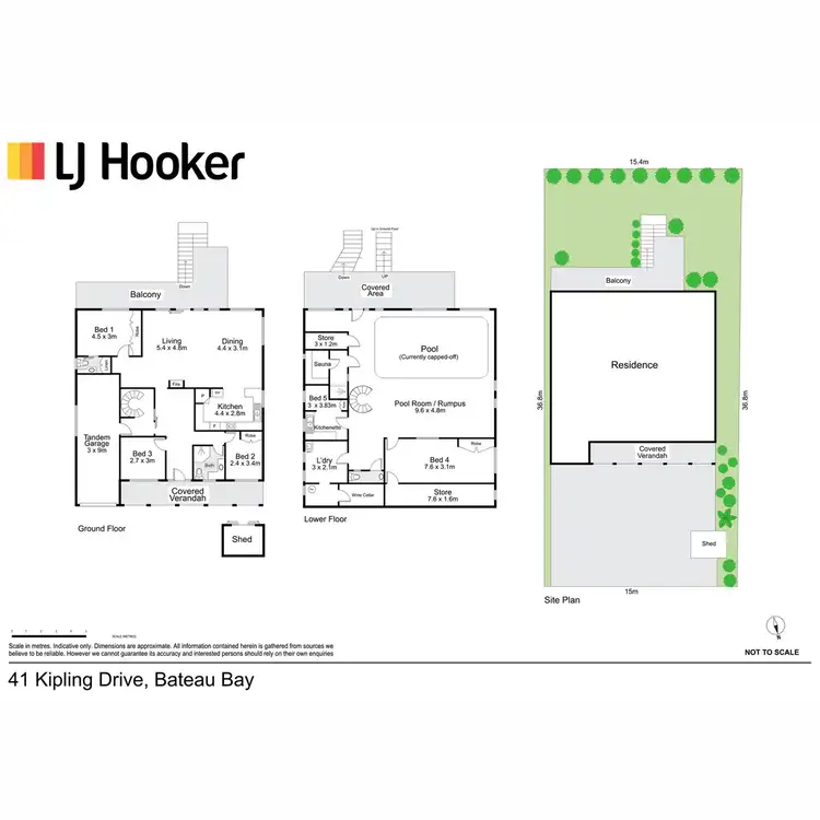 Floorplan of Homely house listing, 41 Kipling Drive, Bateau Bay NSW 2261