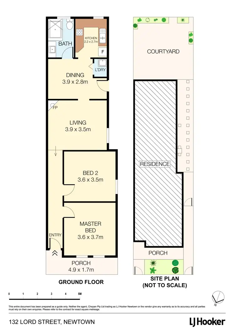 Floorplan of Homely house listing, 132 Lord Street, Newtown NSW 2042