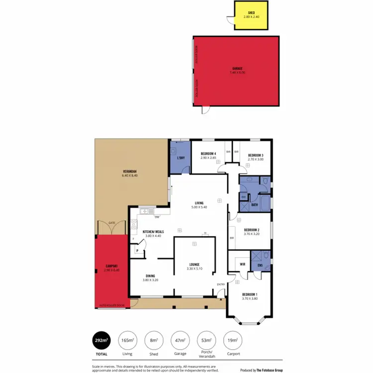 Floorplan of Homely house listing, 31 Gardenia Crescent, Morphett Vale SA 5162
