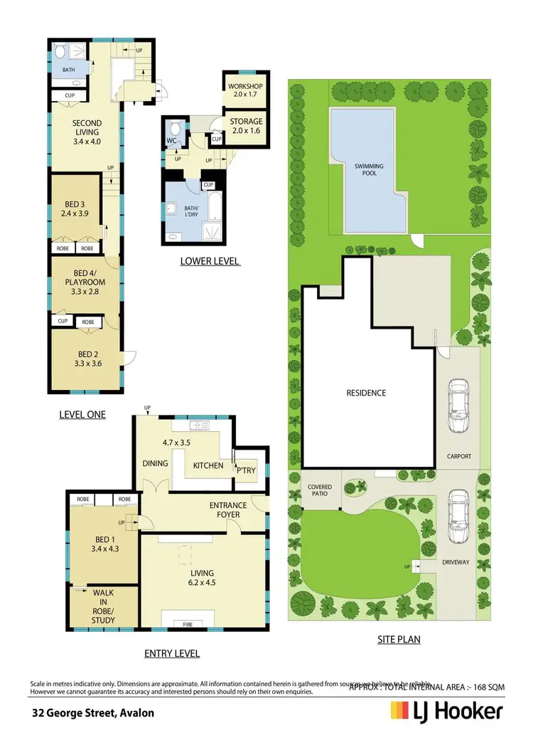 Floorplan of Homely house listing, 32 George Street, Avalon Beach NSW 2107