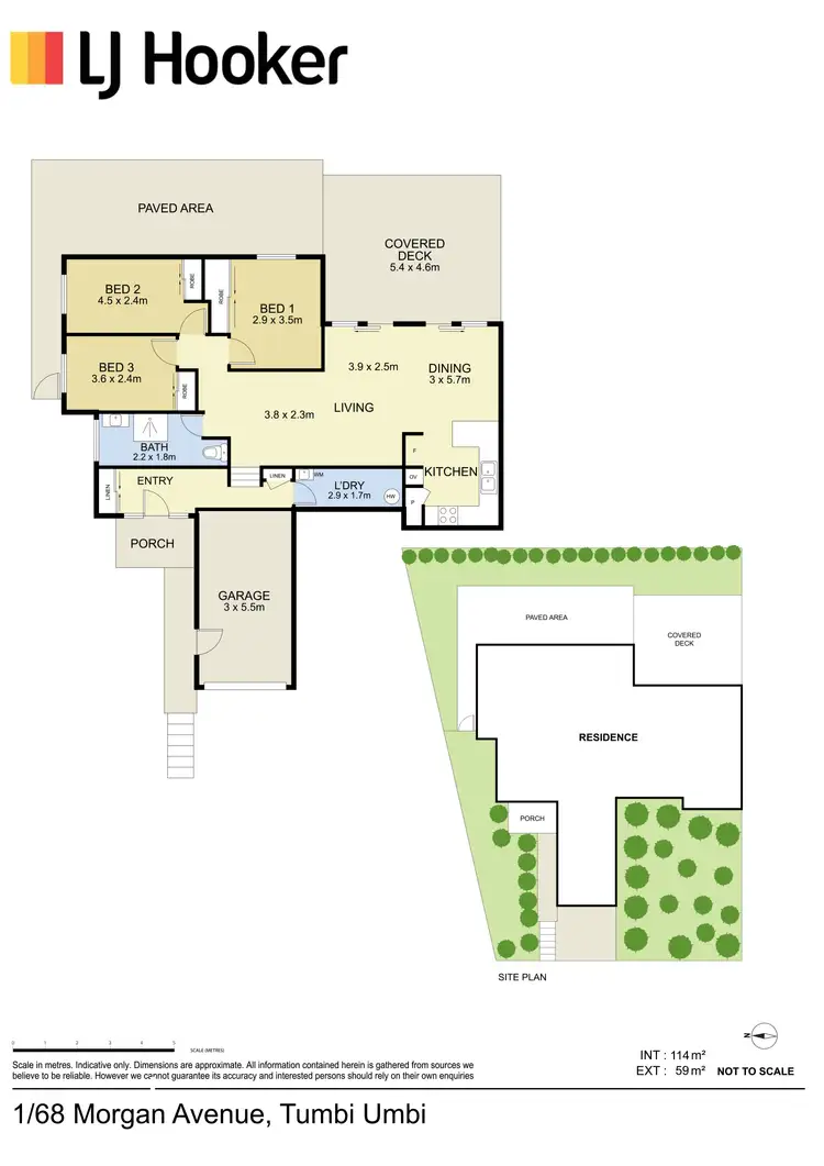 Floorplan of Homely house listing, 1/68 Morgan Avenue, Tumbi Umbi NSW 2261