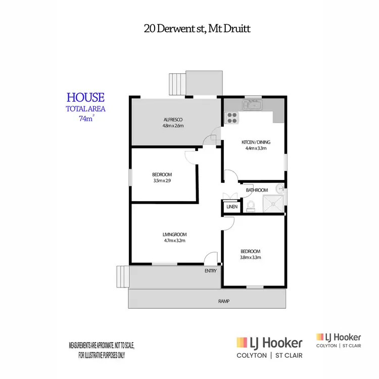 Floorplan of Homely house listing, 20 DERWENT Street, Mount Druitt NSW 2770