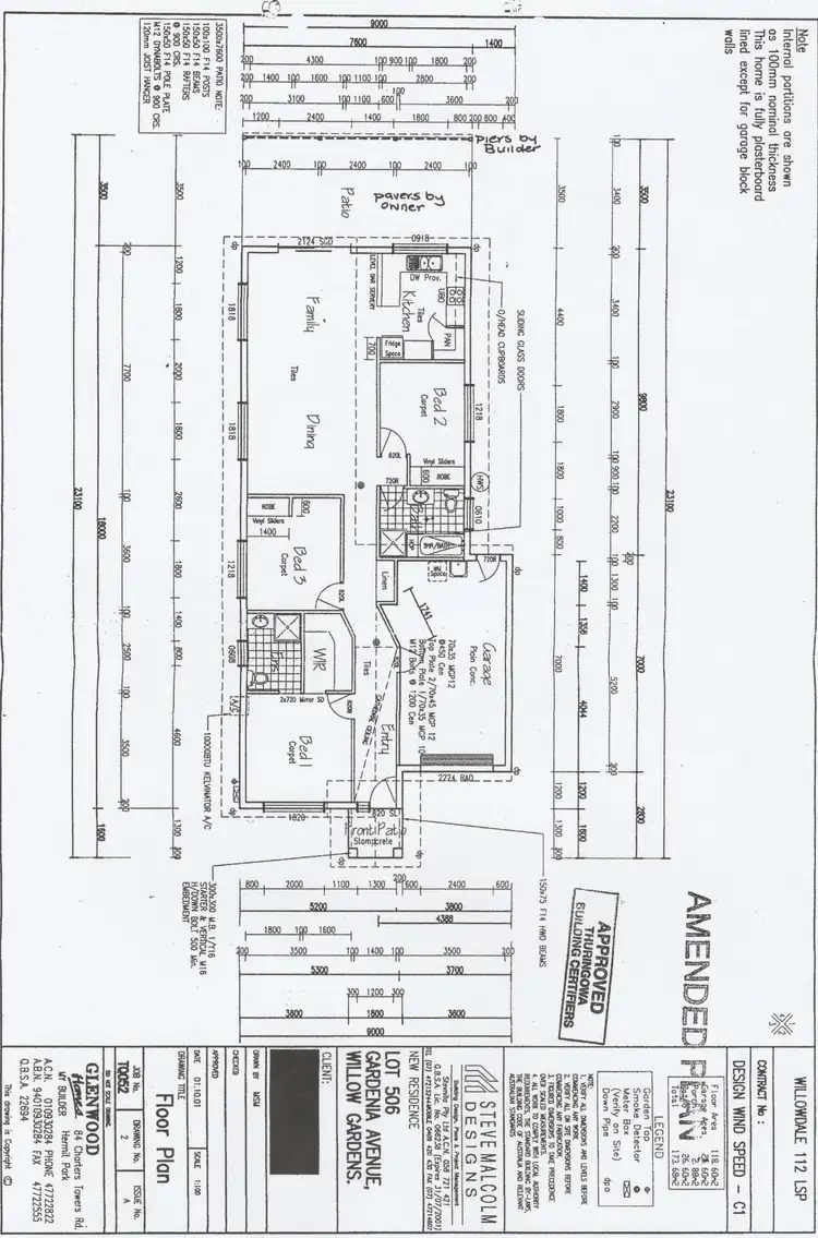 Floorplan of Homely house listing, 36 Gardenia Avenue, Kirwan QLD 4817