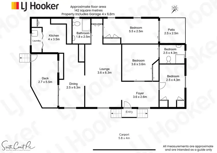 Floorplan of Homely house listing, 9 Christopher Crescent, Batehaven NSW 2536