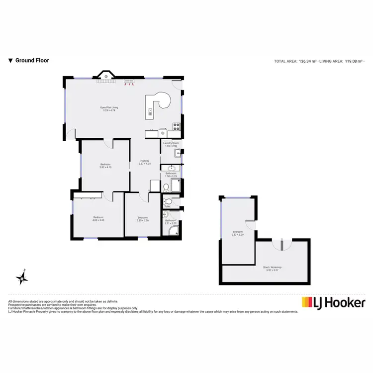 Floorplan of Homely house listing, 251 Lewisham Scenic Drive, Lewisham TAS 7173
