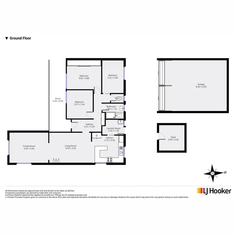 Floorplan of Homely house listing, 11 Scott Road, Bridgewater TAS 7030