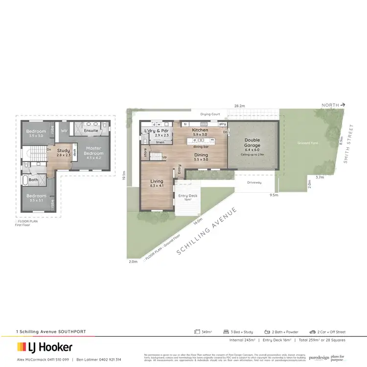 Floorplan of Homely house listing, 1 Schilling Avenue, Southport QLD 4215