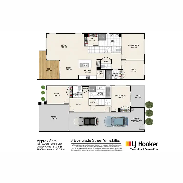 Floorplan of Homely house listing, 3 Everglade Street, Yarrabilba QLD 4207