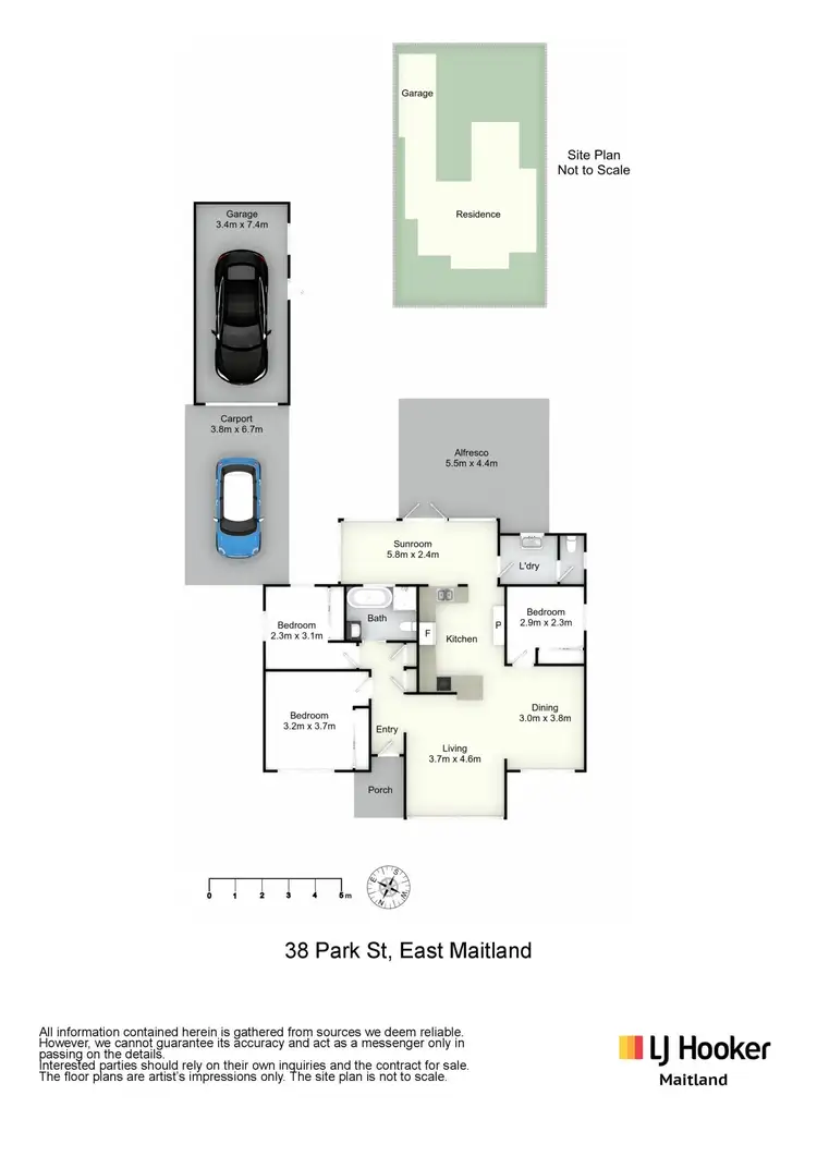 Floorplan of Homely house listing, 38 Park Street, East Maitland NSW 2323