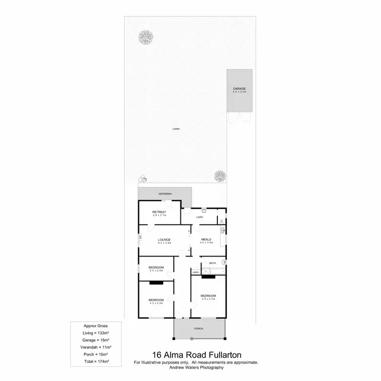 Floorplan of Homely house listing, 16 Alma Road, Fullarton SA 5063