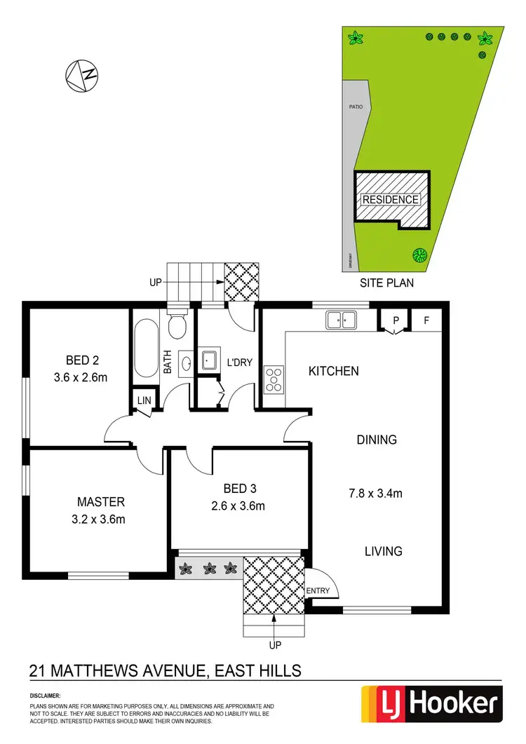 Floorplan of Homely house listing, 21 Matthews Avenue, East Hills NSW 2213