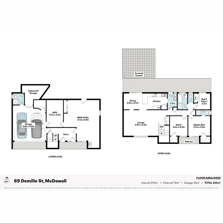 Floorplan of Homely house listing, 69 De Mille Street, Mcdowall QLD 4053