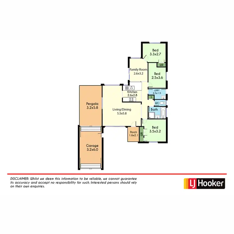 Floorplan of Homely house listing, 15 Kovacs Street, Rooty Hill NSW 2766