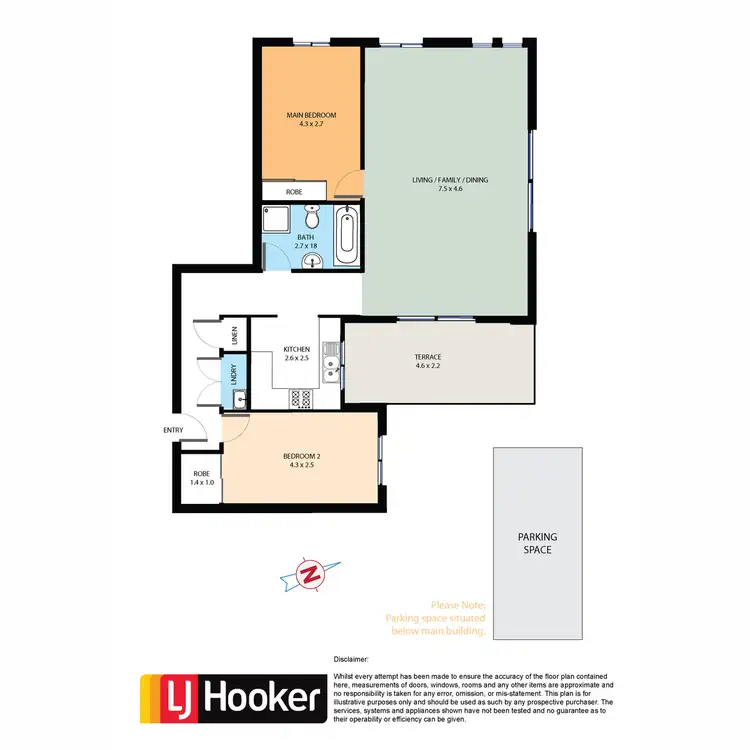 Floorplan of Homely unit listing, 13/11-13 Durham Street, Mount Druitt NSW 2770