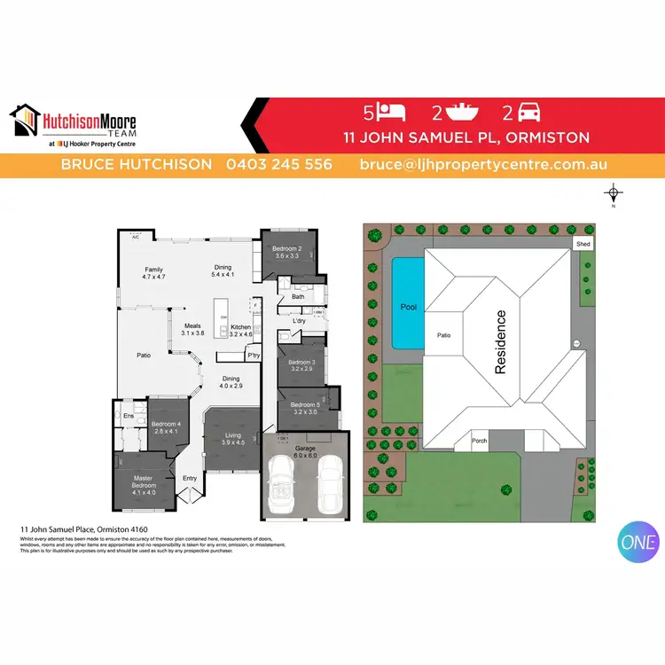 Floorplan of Homely house listing, 11 John Samuel Place, Ormiston QLD 4160