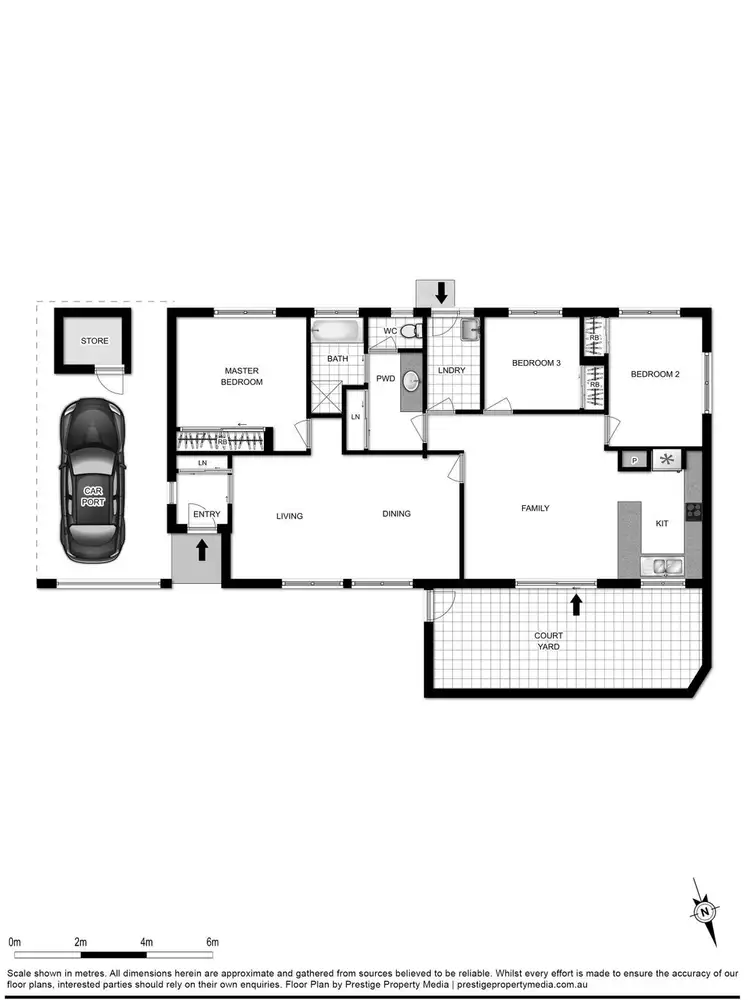 Floorplan of Homely house listing, 36 Loureiro Street, Conder ACT 2906