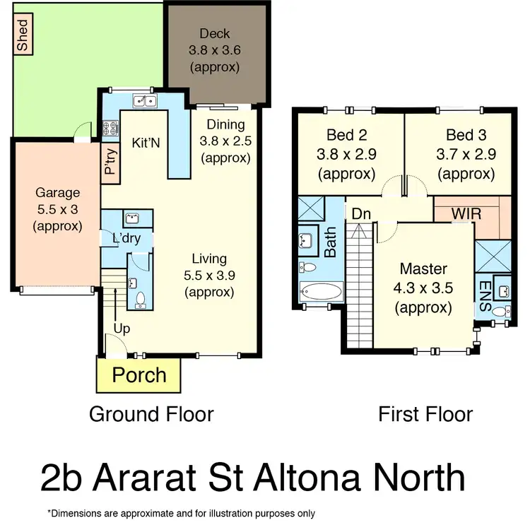 Floorplan of Homely house listing, 2b Ararat Street, Altona North VIC 3025