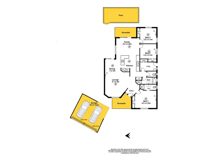 Floorplan of Homely house listing, 3 Lamb Street, Smithfield QLD 4878