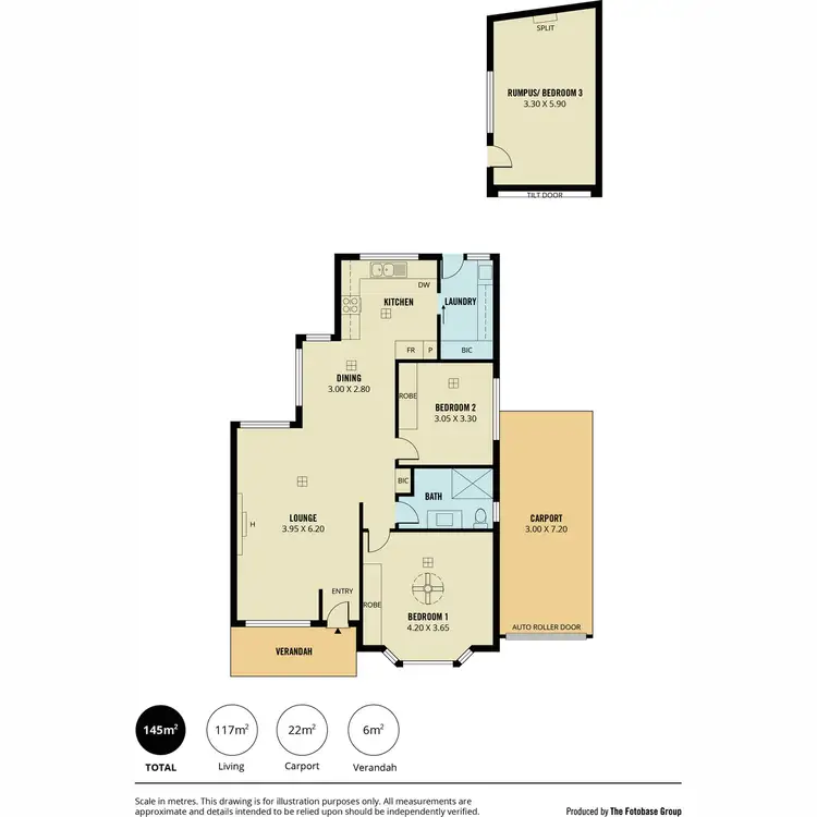 Floorplan of Homely unit listing, 2/449 Kensington Road, Rosslyn Park SA 5072