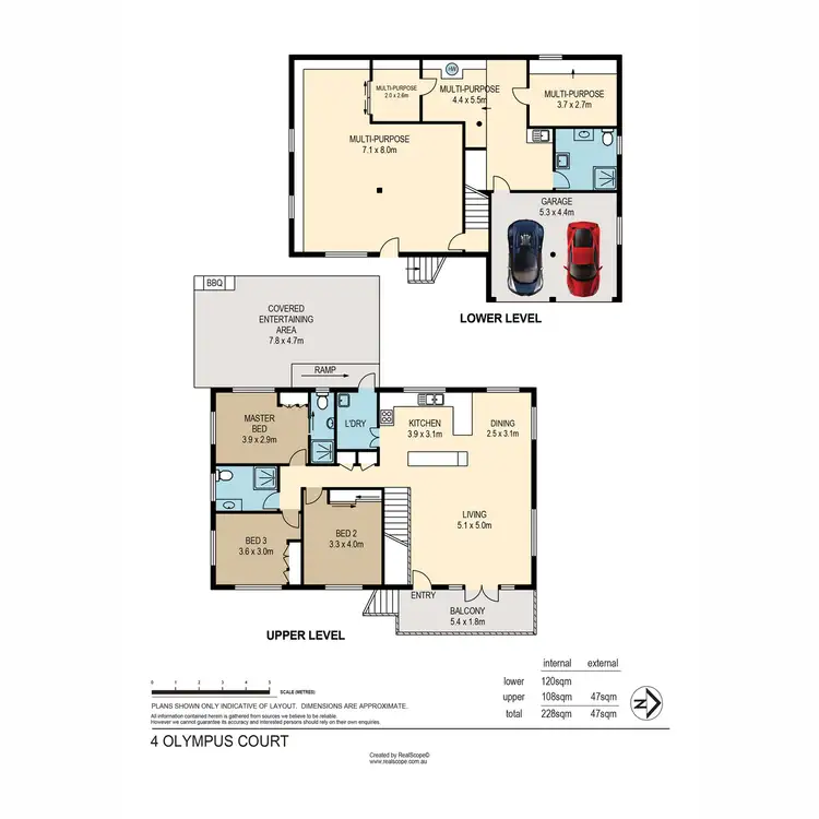 Floorplan of Homely house listing, 4 Olympus Court, Eatons Hill QLD 4037