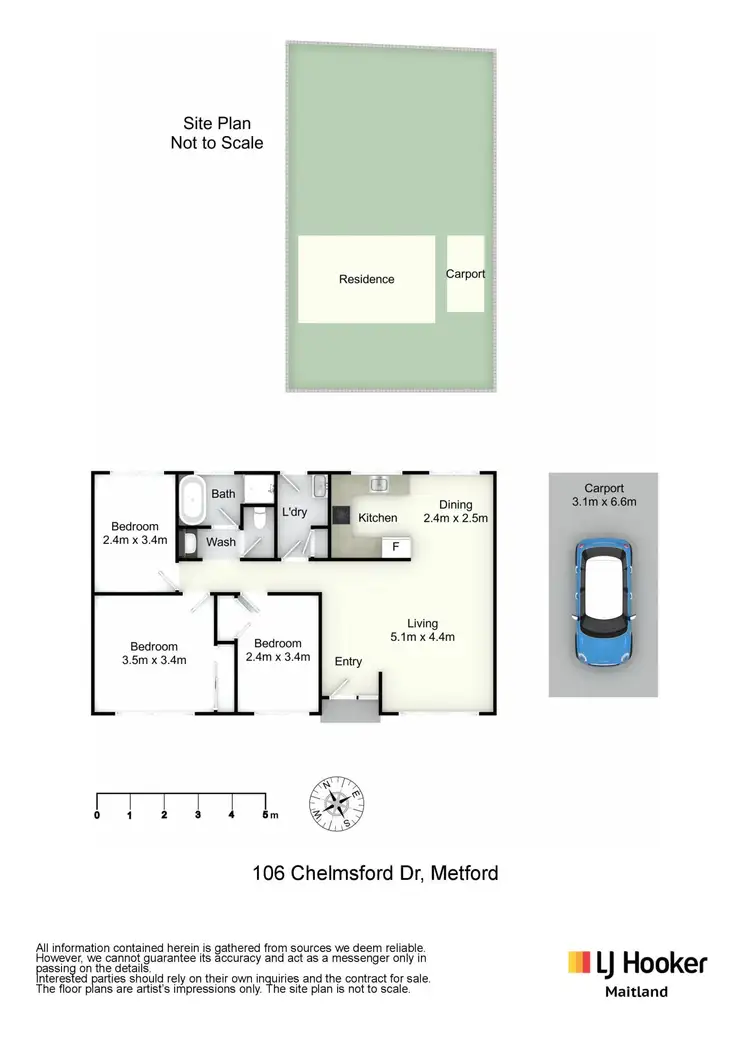 Floorplan of Homely house listing, 106 Chelmsford Drive, Metford NSW 2323