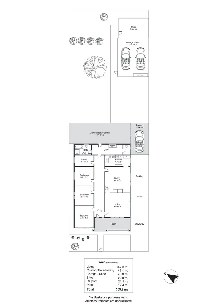 Floorplan of Homely house listing, 8 Jervois Street, Torrensville SA 5031