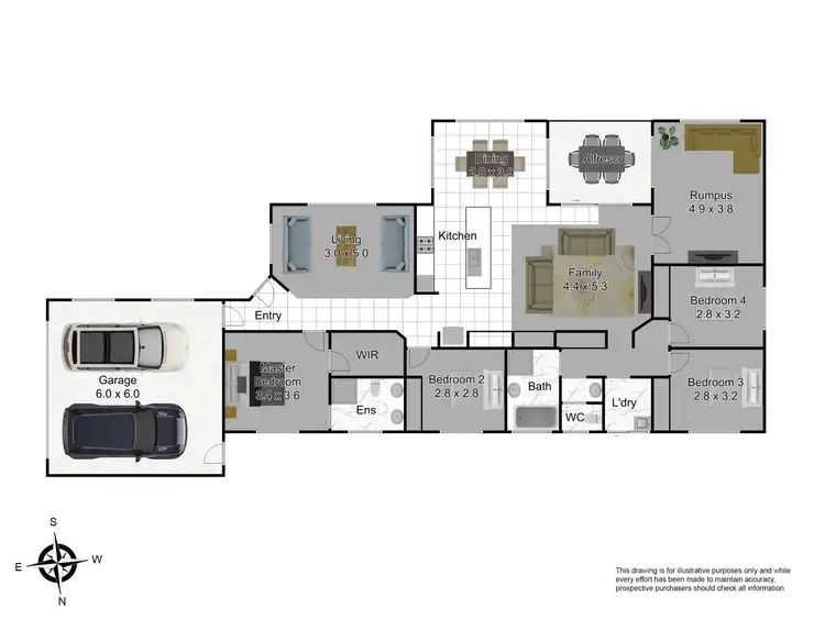 Floorplan of Homely house listing, 83 Skyline Way, Berwick VIC 3806