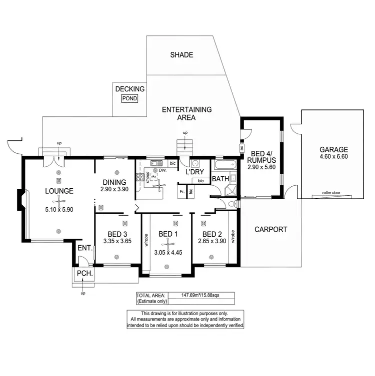 Floorplan of Homely house listing, 2 Ophir Crescent, Seacliff Park SA 5049