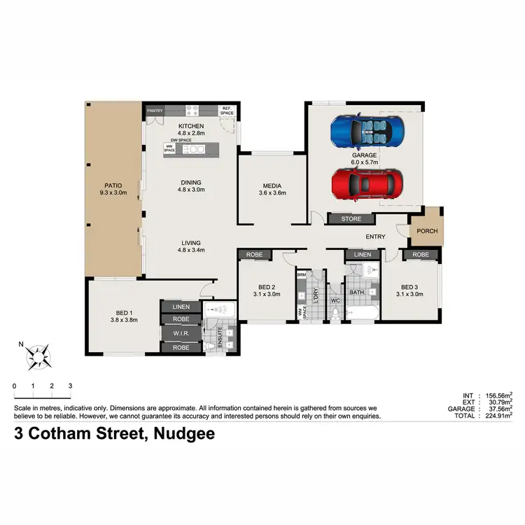 Floorplan of Homely house listing, 3 Cotham Street, Nudgee QLD 4014
