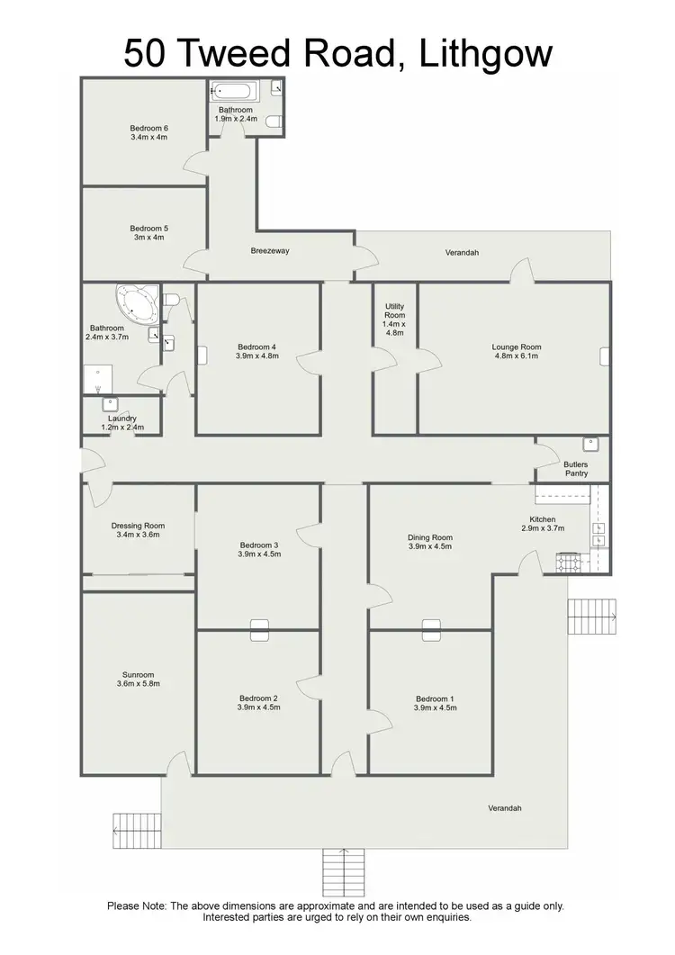 Floorplan of Homely house listing, 50 Tweed Road, Lithgow NSW 2790