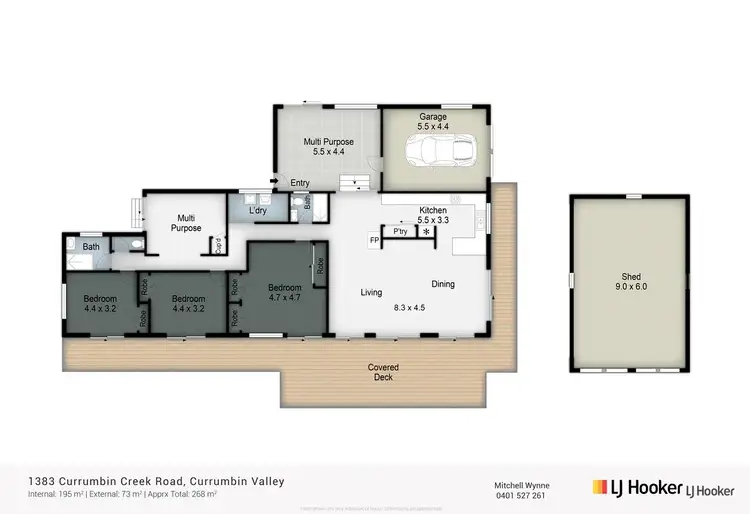 Floorplan of Homely house listing, 1383 Currumbin Creek Road, Currumbin Valley QLD 4223