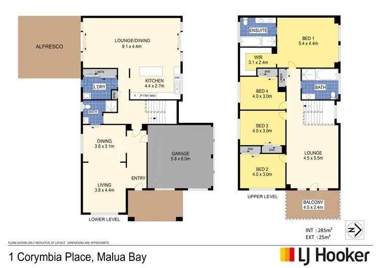 Floorplan of Homely house listing, 1 Corymbia Place, Malua Bay NSW 2536