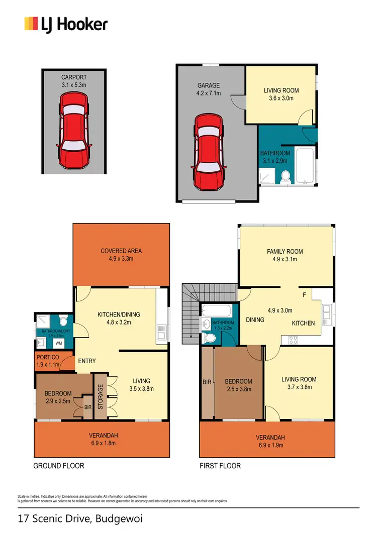 Floorplan of Homely house listing, 17 Scenic Drive, Budgewoi NSW 2262