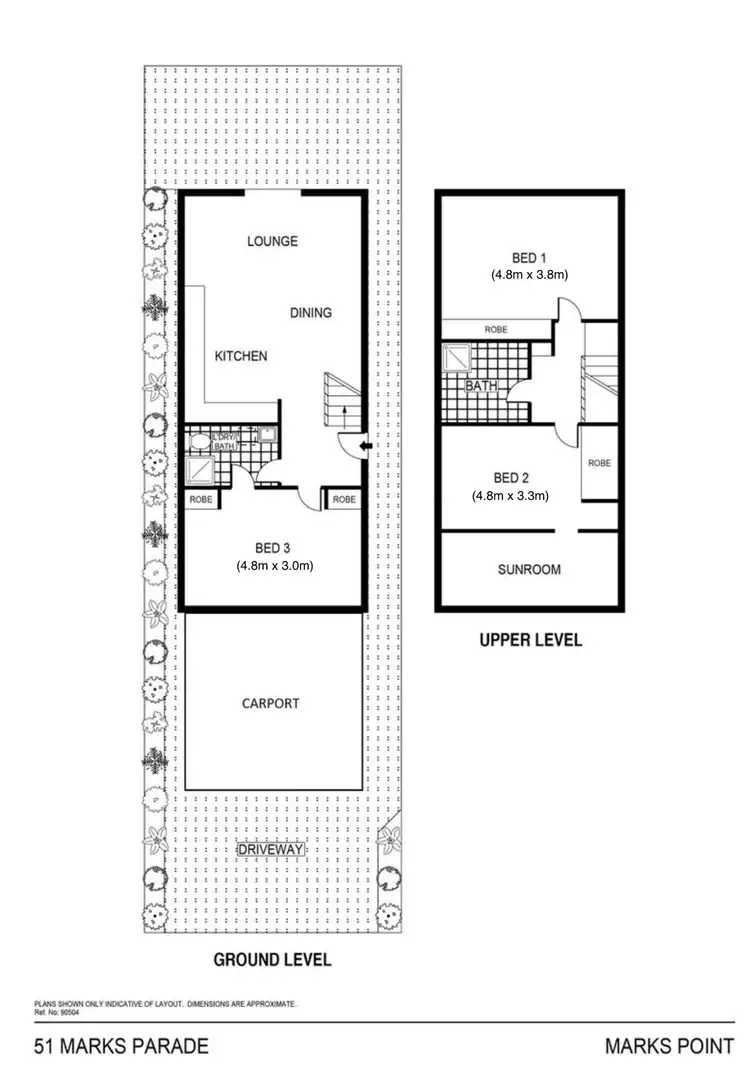 Floorplan of Homely house listing, 51 Marks Parade, Marks Point NSW 2280