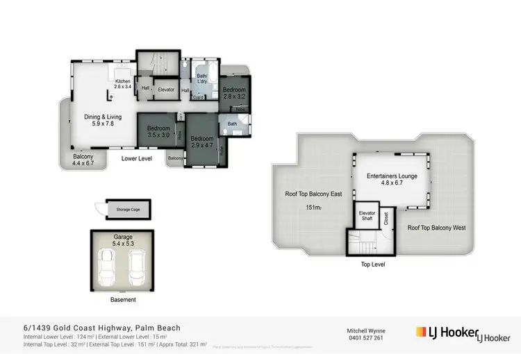 Floorplan of Homely apartment listing, 6/1439 Gold Coast Highway, Palm Beach QLD 4221