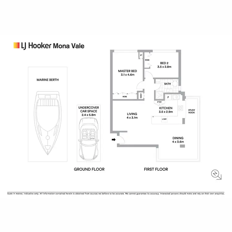 Floorplan of Homely apartment listing, 8/4 Rednal Street, Mona Vale NSW 2103