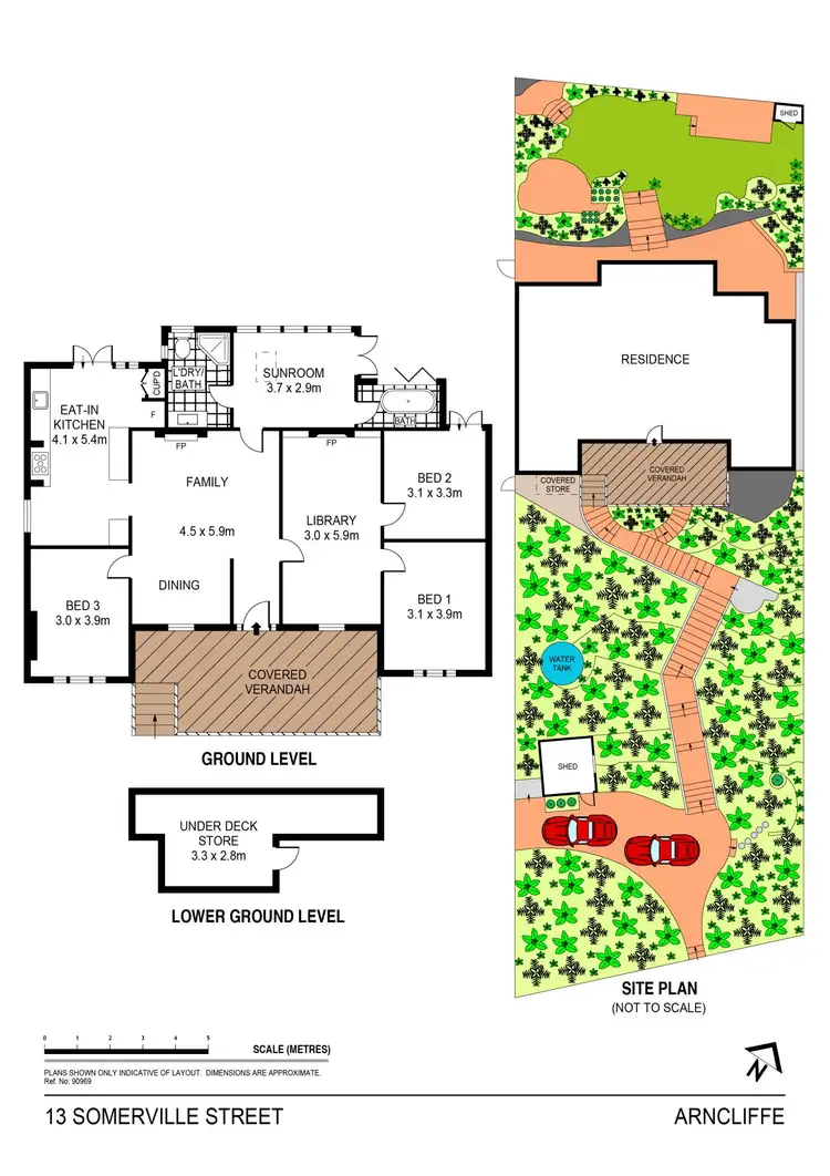 Floorplan of Homely house listing, 13 Somerville Street, Arncliffe NSW 2205