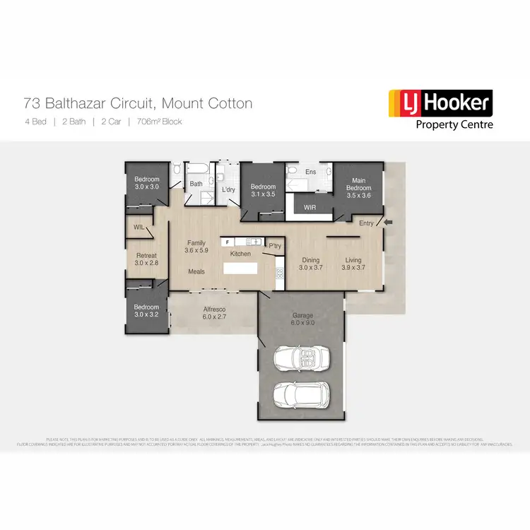 Floorplan of Homely house listing, 73 Balthazar Circuit, Mount Cotton QLD 4165