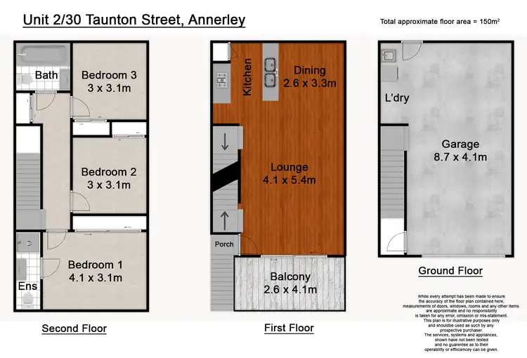 Floorplan of Homely unit listing, 2/30 Taunton Street, Annerley QLD 4103