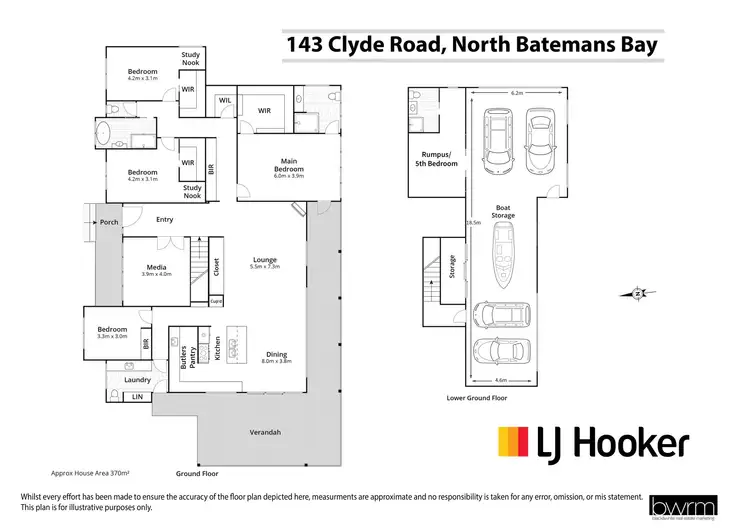 Floorplan of Homely house listing, 143 Clyde Road, North Batemans Bay NSW 2536