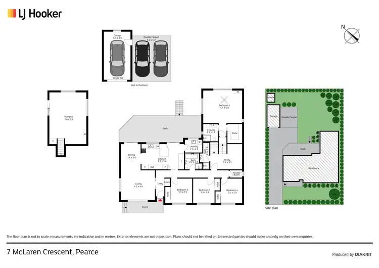 Floorplan of Homely house listing, 7 McLaren Crescent, Pearce ACT 2607